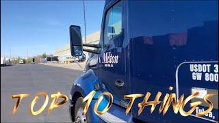 TOP 10 THINGS I LIKE ABOUT MELTON TRUCK LINES ️