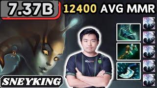 7.37b - Sneyking NAGA SIREN Hard Support Gameplay 24 ASSISTS - Dota 2 Full Match Gameplay