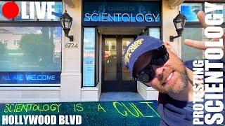 Walk 'n Audit: Shutting Down Information Center | SCIENTOLOGY CULT HOLLYWOOD | LIVE