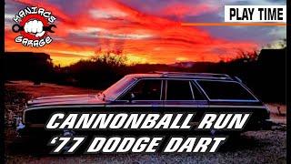 Cannonball Run 1977 Dodge Dart on Maniacs Garage