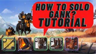 TUTORIAL | HOW TO SOLO GANK | Double bladed build | Albion Online