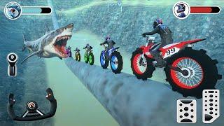 Mega Ramp Motor Bike Stunt Racing Simulator 3D - Extreme Motocross Dirt Bike - Offroad Gameplay