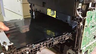 how to remove the intermediate transfer belt on HP LaserJet Pro 200 color MFP M276nw Printer