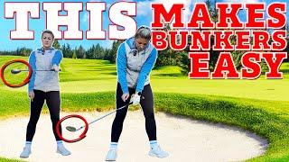 This Bunker Shot Technique Is SO EASY You'll Be Shocked | Hannah Holden Golf