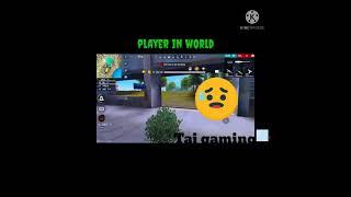 free fire Top 2 best mobile player in world please like and subscribe my channel 