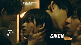 [BL] Uenoyama x Mafuyu | I know I love you | Given | TXT | Kiss | Sex | Japan | Anime | FMV