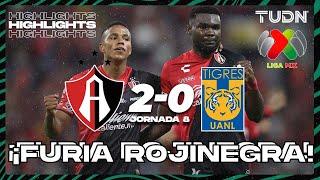 HIGHLIGHTS | Atlas 2-0 Tigres | AP2023-J8 | Liga Mx | TUDN