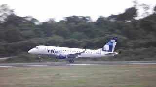 TRIP Linhas Aéreas Embraer 170-200LR Takeoff at Manaus [SBEG/MAO]