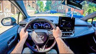 Toyota Corolla GR Sport (2.0 Hybrid 196 hp) | POV Test Drive #2267 Joe Black