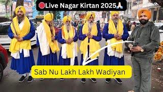 Live Nagar Kirtan 2025||MukherjeePark||Dhan Dhan GuruGobindSinghJi#yt#gurugobindsinghji#viralvideo