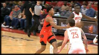 Scottie Barnes Nifty Setup to Banton - Raptors vs Rockets