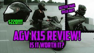 BEST HELMET FOR BEGINNERS!!! AGV K1S IN DEPTH REVIEW | IS IT WORHT IT? #AGV #K1S #AGVHELMETS