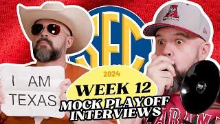 SEC Roll Call - Week 12 - Mock Playoff Interviews