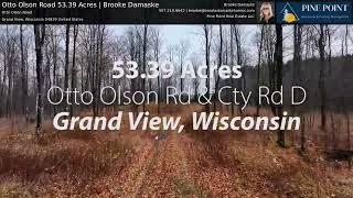 53.39 Acres in Bayfield County, Wisconsin for Sale | Otto Olson Road Grand View, WI | Brooke Damaske