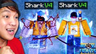 BLOXFRUIT - We Got SHARK V4 (Father and Son)  - ROBLOX