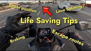 Beginner Motorcycle Street Riding Tips