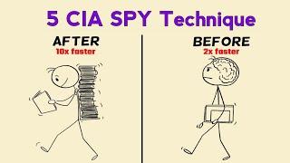 5 CIA-Approved Brain Hacks to Learn Faster, Boost Memory, and Master Focus