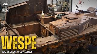 WORKSHOP WEDNESDAY: WW2 German "WESPE" Armour Removal