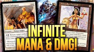 DA BOMB(erman)! Mono-White Auriok Salvagers + Lion's Eye Diamond Legacy Combo | Magic: The Gathering