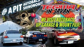 Tegiwa in Japan – Day 1: We visit Autobacs, Up Garage & chase the sun set at Mount Fuji! (Part 2)