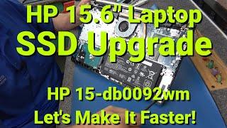 Making Slow HP Laptop Much Faster Simple Upgrade.