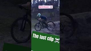 What happened? Honestly I'm not sure but this was a good lesson for me #mtb #crash #adrenaline #fyp