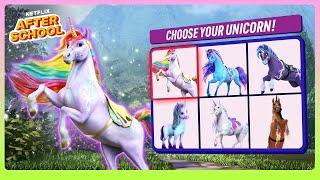 Choose Your UNICORN!  Unicorn Academy | Netflix After School