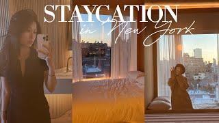 SPEAKING KOREAN vlog  + STAYCATION IN NEW YORK | Lois You 뉴욕 브이로그