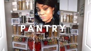 PANTRY ORGANIZATION || KONMARI METHOD Before and After