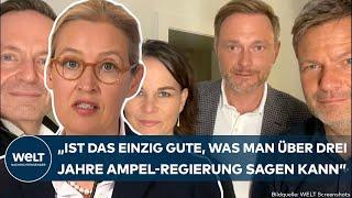 AMPEL-AUS: "Befreiungsschlag"! "Weg für Neuwahlen, für Vertrauensfrage sofort freimachen" – Weidel