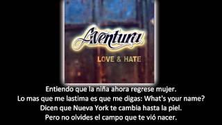 Aventura - Mi Niña Cambió (lyric - letra)