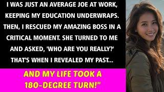 How My Boss Uncovered My Hidden Education While I Pretended to Be an Average Joe...