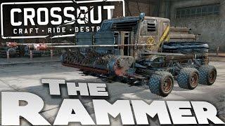 Crossout Beta Gameplay - HUGE RAMMING VEHICLE BUILD - CrossOut High Tier Gameplay