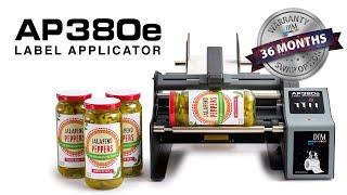 AP380e Label Applicator with matrix rewinding - 30% faster