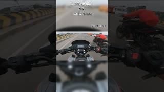 Honda SP16 Vs Pulsar NS160 Drag Race #shorts #biker #trending #viral #hondasp160 #n160 #dragrace