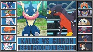 Strongest Pokémon Battle: KALOS vs SINNOH