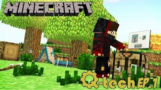 I don't know what I'm doing | Minecraft Q-Tech | #1