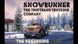 SnowRunner Xbox One First Look and start up The ThinTrash Trucking Company