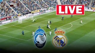 LIVE : Atalanta vs Real Madrid Live Football Match | Champion League 2024-25 |Live Football Match |