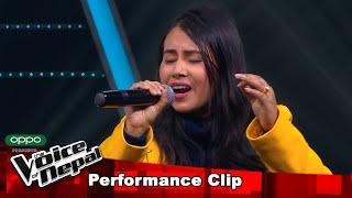 Laboni Chakraborty "Jhirma Uninu...."| Blind Audition Performance | The Voice of Nepal S3