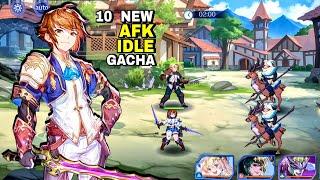 Top 10 New IDLE AFK game RPG for mobile | Best New Gacha Android & iOS