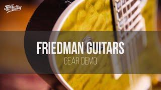 Friedman Vintage S and Metro-D gear demo