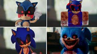 Sonic Movie But With Sonic EXE Choose Favorite Design in Plush (uh meow)