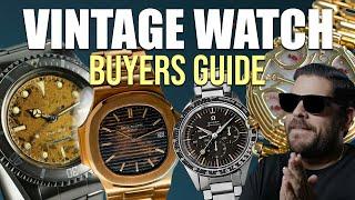 BUYING VINTAGE WATCHES FOR DUMMIES!! - COMPLETE GUIDE