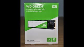 Unboxing WD Green M.2 2280 Solid State Drive (SSD) 240 GB | SSD Unboxing | Best Budget SSD Unboxing