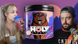 HOLY ENERGY® CREATOR TASTING #3 - Blueberry Bear mit Kokosnuss, schmeckt das?! ​