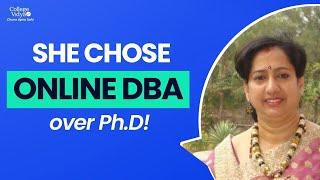 PHD is Losing Students! She Opted for Online DBA rather than Ph.D