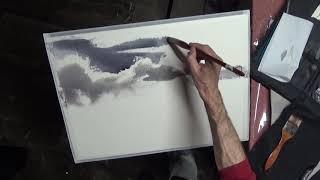 Watercolor Demonstration Artist Sergey Temerev