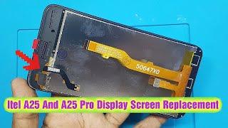 Itel A25 And A25 Pro Display Screen Replacement