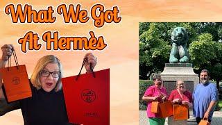 What We Got At Hermès!